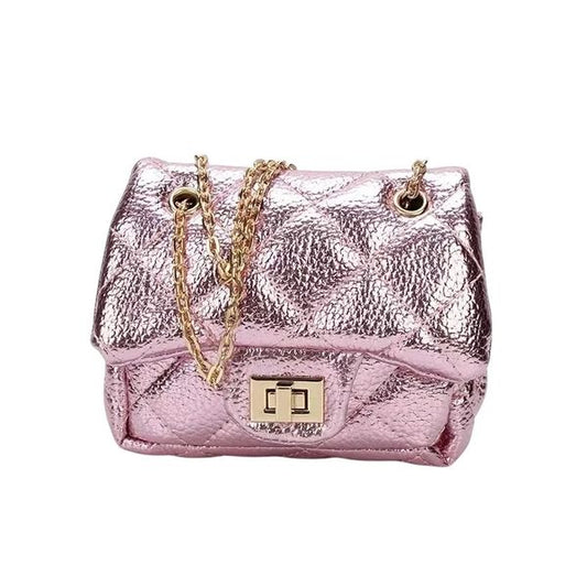Metallic Mini Quilted Bag