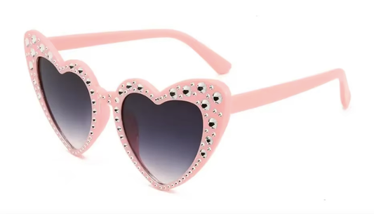 Bling Heart Diva Sunglasses
